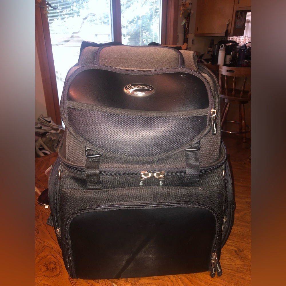 Black and Gray Men's Backpack